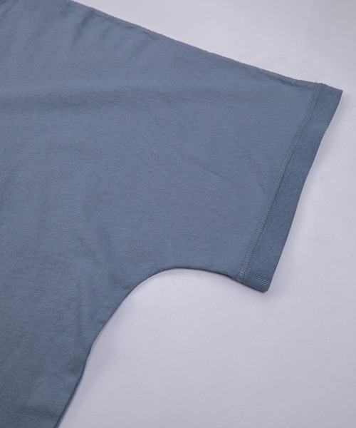 grn（ジーアールエヌ）の「［grn ジーアールエヌ］U.S.COTTON "MAINICHI TEE" 米綿天竺 半袖 ワイドTシャツ【SOLID/TIE-DYE】（Tシャツ/カットソー・レディース・ライトグリーン/グレー系その他/ホワイト/イエロー系その他/ライトブルー/スモークグレー/ブルー系その他/ベージュ/ラベンダー・FREE）」の16枚目の写真