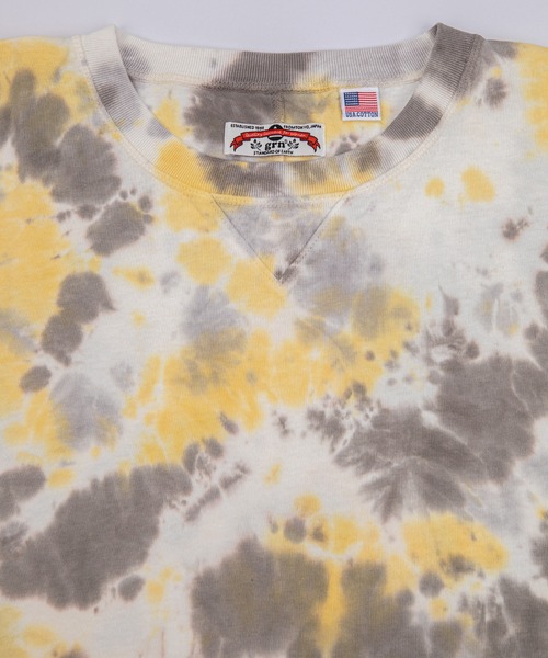 grn（ジーアールエヌ）の「［grn ジーアールエヌ］U.S.COTTON "MAINICHI TEE" 米綿天竺 半袖 ワイドTシャツ【SOLID/TIE-DYE】（Tシャツ/カットソー・レディース・ライトグリーン/グレー系その他/ホワイト/イエロー系その他/ライトブルー/スモークグレー/ブルー系その他/ベージュ/ラベンダー・FREE）」の17枚目の写真