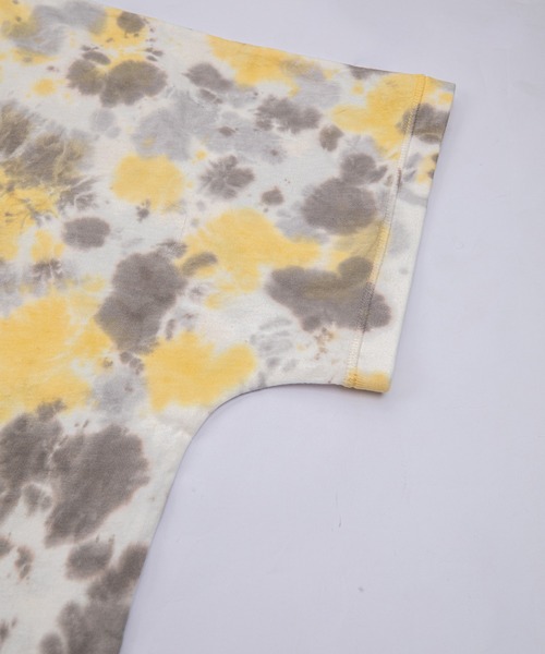 grn（ジーアールエヌ）の「［grn ジーアールエヌ］U.S.COTTON "MAINICHI TEE" 米綿天竺 半袖 ワイドTシャツ【SOLID/TIE-DYE】（Tシャツ/カットソー・レディース・ライトグリーン/グレー系その他/ホワイト/イエロー系その他/ライトブルー/スモークグレー/ブルー系その他/ベージュ/ラベンダー・FREE）」の18枚目の写真