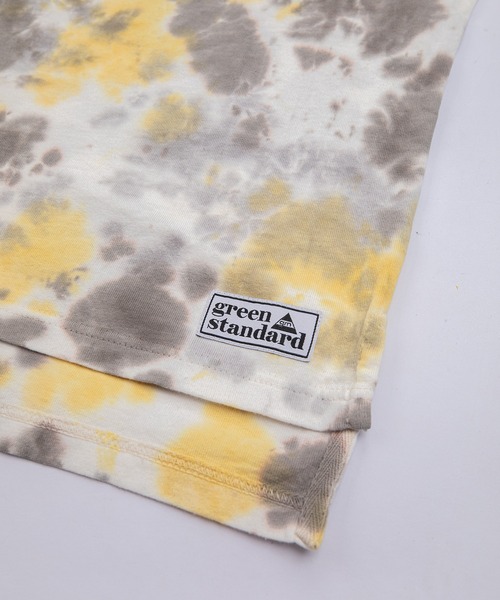 grn（ジーアールエヌ）の「［grn ジーアールエヌ］U.S.COTTON "MAINICHI TEE" 米綿天竺 半袖 ワイドTシャツ【SOLID/TIE-DYE】（Tシャツ/カットソー・レディース・ライトグリーン/グレー系その他/ホワイト/イエロー系その他/ライトブルー/スモークグレー/ブルー系その他/ベージュ/ラベンダー・FREE）」の19枚目の写真