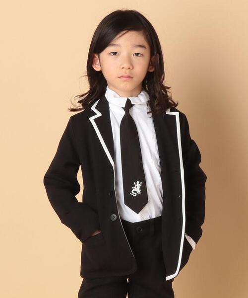 agnes b.（アニエスベー）の「J630 E VESTE キッズ ジャケット（テーラードジャケット・キッズ・ブラック・8YEAR/10YEAR/12YEAR/6YEAR）」の6枚目の写真