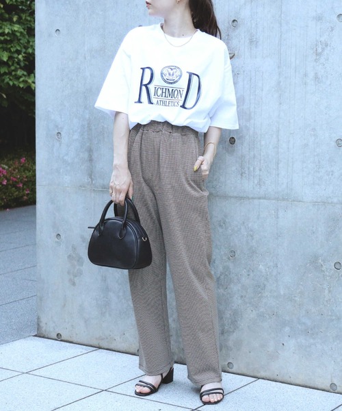HONEYSUCKLE ROSE(ハニーサックルローズ)の「【HONEYSUCKLE ROSE】リッチモンドロゴTシャツ(Tシャツ/カットソー・レディース・グリーン/ホワイト/ネイビー・L/M)」の20枚目の写真