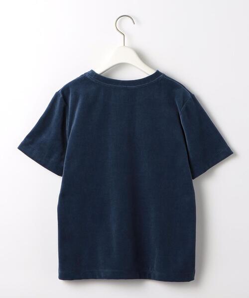 green label relaxing(グリーンレーベルリラクシング)の「<CO PROJECT>ソフトベロア Tシャツ(Tシャツ/カットソー・レディース・ネイビー/ナチュラル/オレンジ系その他・FREE)」の15枚目の写真