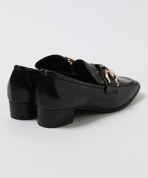 Andemiu（アンデミュウ）の「ビットローファー352109（ローファー・レディース・オフホワイト/ブラック・S/M/L）」の3枚目の写真