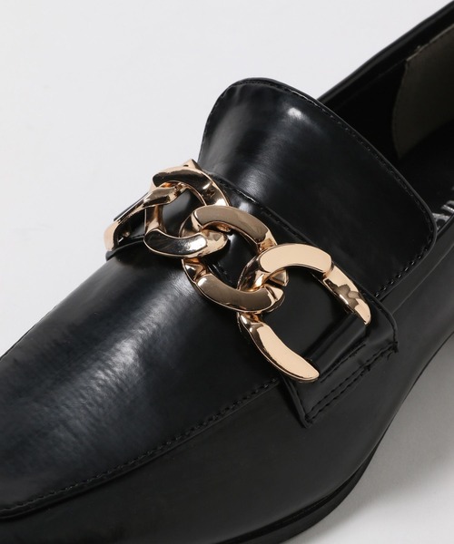 Andemiu（アンデミュウ）の「ビットローファー352109（ローファー・レディース・オフホワイト/ブラック・S/M/L）」の7枚目の写真