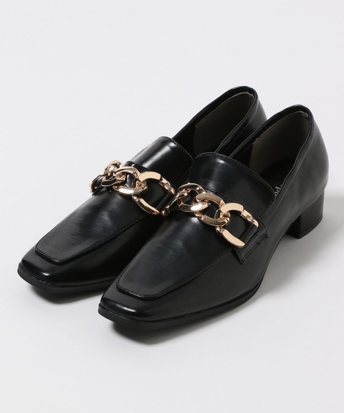 Andemiu（アンデミュウ）の「ビットローファー352109（ローファー・レディース・オフホワイト/ブラック・S/M/L）」の14枚目の写真