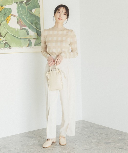 Andemiu（アンデミュウ）の「ビットローファー352109（ローファー・レディース・オフホワイト/ブラック・S/M/L）」の18枚目の写真