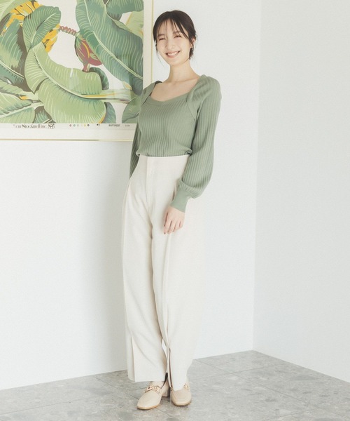 Andemiu（アンデミュウ）の「ビットローファー352109（ローファー・レディース・オフホワイト/ブラック・S/M/L）」の21枚目の写真