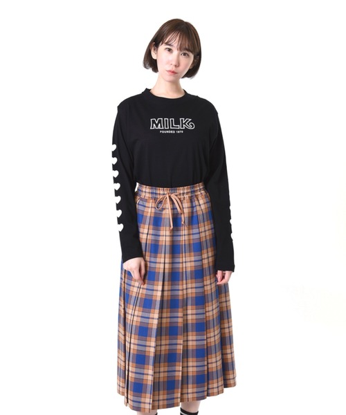 MILK(ミルク)の「Torte Check ロング スカート(スカート・レディース・A/B/C・FREE)」の18枚目の写真