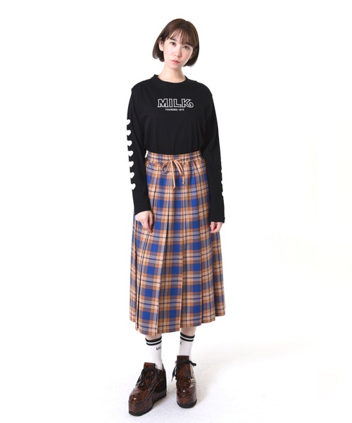 MILK(ミルク)の「Torte Check ロング スカート(スカート・レディース・A/B/C・FREE)」の21枚目の写真