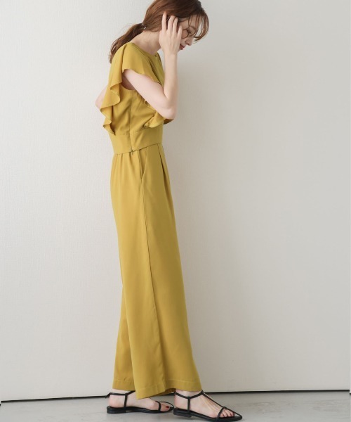 SUGAR BISKET（シュガービスケット）の「2wayトップスセットアップ（セットアップ・レディース・スモークピンク/グリーン系その他/サンドベージュ/マスタード/ブラック・M/L）」の20枚目の写真