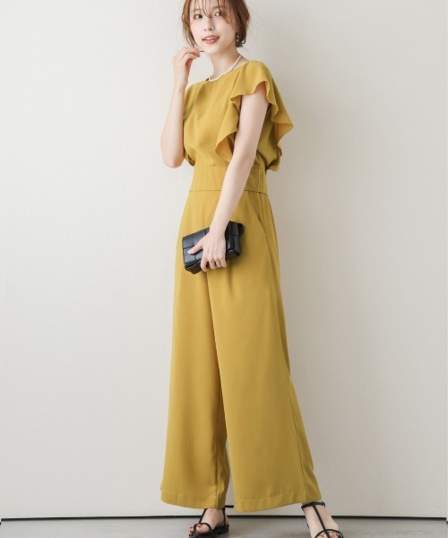 SUGAR BISKET（シュガービスケット）の「2wayトップスセットアップ（セットアップ・レディース・スモークピンク/グリーン系その他/サンドベージュ/マスタード/ブラック・M/L）」の21枚目の写真