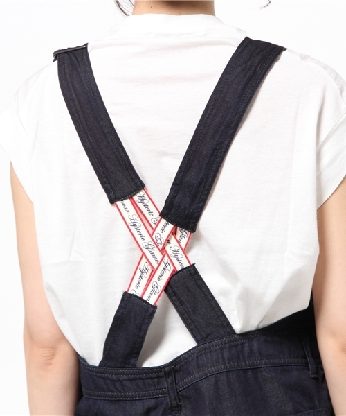 HYSTERIC GLAMOUR（ヒステリックグラマー）の「デニムオ-バーオール（サロペット/オーバーオール・レディース・インディゴブルー・MEDIUM/SMALL）」の6枚目の写真