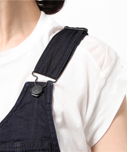 HYSTERIC GLAMOUR（ヒステリックグラマー）の「デニムオ-バーオール（サロペット/オーバーオール・レディース・インディゴブルー・MEDIUM/SMALL）」の14枚目の写真