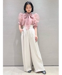 LILY BROWN | 【WEB限定サイズ】タックワイドパンツ(その他パンツ)