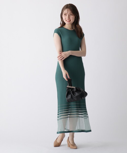 OPAQUE.CLIP(オペークドットクリップ)の「◆ビッグチェーンミニバッグ(ハンドバッグ・レディース・ブラック/アイボリー・00)」の11枚目の写真
