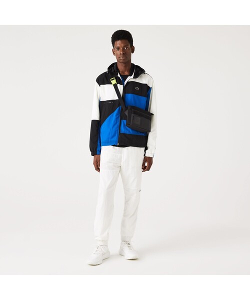 LACOSTE（ラコステ）の「アウトドア クロック リポーターバッグ（ショルダーバッグ・メンズ・ブラック/ベージュ・FREE）」の8枚目の写真