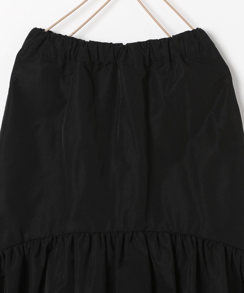 LOWRYS FARM（ローリーズファーム）の「メモリーティアードスカート　162998（スカート・キッズ・ブラック/ブラック系その他/レッド系その他・110cm/120cm/130cm/140cm/150cm）」の4枚目の写真