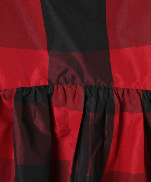 LOWRYS FARM（ローリーズファーム）の「メモリーティアードスカート　162998（スカート・キッズ・ブラック/ブラック系その他/レッド系その他・110cm/120cm/130cm/140cm/150cm）」の12枚目の写真