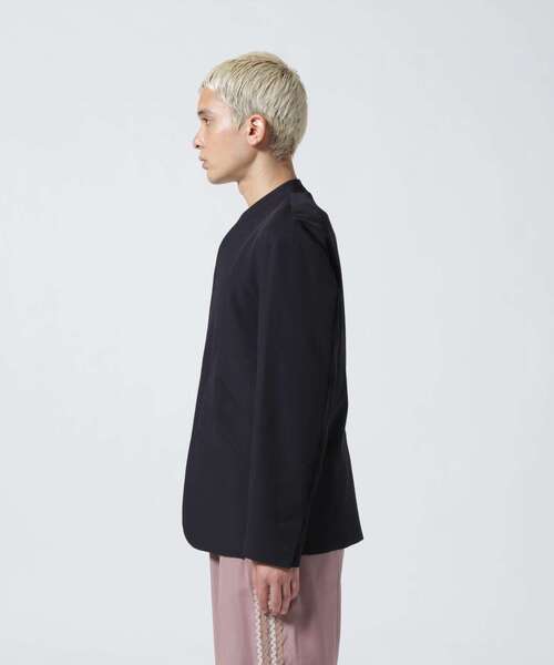 TAUPE(トープ)の「TAUPE/トープ/2WAYナイロンカーディガンジャケット(テーラードジャケット・メンズ・ブラック・2)」の14枚目の写真