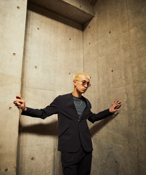 TAUPE(トープ)の「TAUPE/トープ/2WAYナイロンカーディガンジャケット(テーラードジャケット・メンズ・ブラック・2)」の11枚目の写真