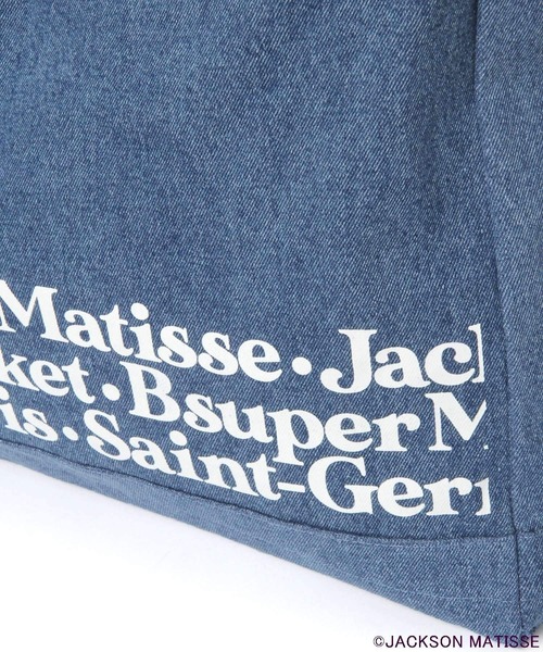 JACKSON MATISSE(ジャクソンマティス)の「【JACKSON MATISSE(ジャクソンマティス)×BAYFLOW】トートバッグ(トートバッグ・メンズ・クリアブルー/ナチュラル・FREE)」の6枚目の写真