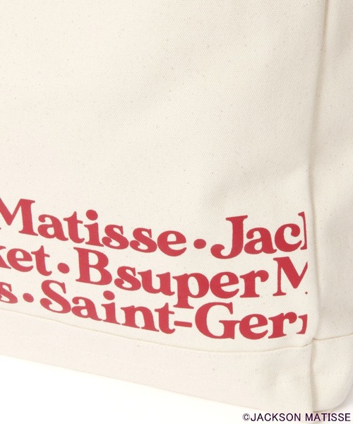 JACKSON MATISSE(ジャクソンマティス)の「【JACKSON MATISSE(ジャクソンマティス)×BAYFLOW】トートバッグ(トートバッグ・メンズ・クリアブルー/ナチュラル・FREE)」の12枚目の写真