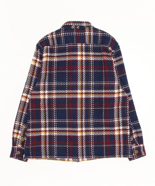 Guess（ゲス）の「GUESS Originals Shirt Jacket（その他アウター・メンズ・ネイビー・SMALL/MEDIUM/LARGE/X-LARGE）」の7枚目の写真