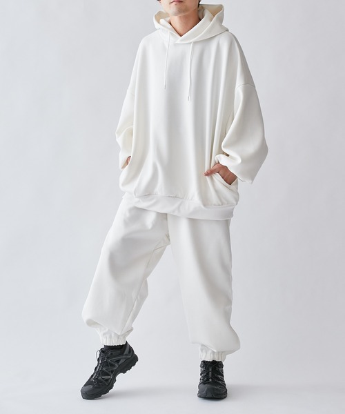 Lui's（ルイス）の「【リラックスライトウェイト】イージーパンツ（スウェットパンツ・メンズ・ホワイト/チャコールグレー/ブラック・S/M）」の5枚目の写真