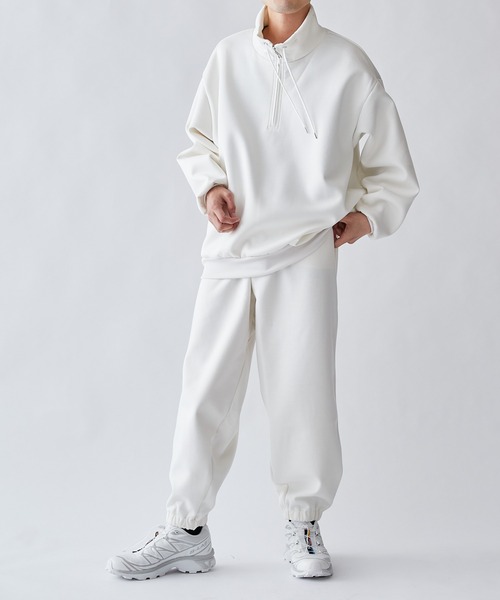 Lui's（ルイス）の「【リラックスライトウェイト】イージーパンツ（スウェットパンツ・メンズ・ホワイト/チャコールグレー/ブラック・S/M）」の8枚目の写真