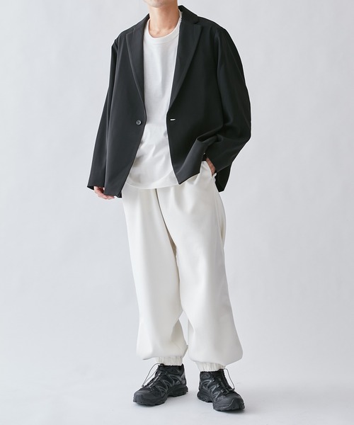 Lui's（ルイス）の「【リラックスライトウェイト】イージーパンツ（スウェットパンツ・メンズ・ホワイト/チャコールグレー/ブラック・S/M）」の18枚目の写真