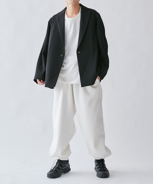 Lui's（ルイス）の「【リラックスライトウェイト】イージーパンツ（スウェットパンツ・メンズ・ホワイト/チャコールグレー/ブラック・S/M）」の19枚目の写真