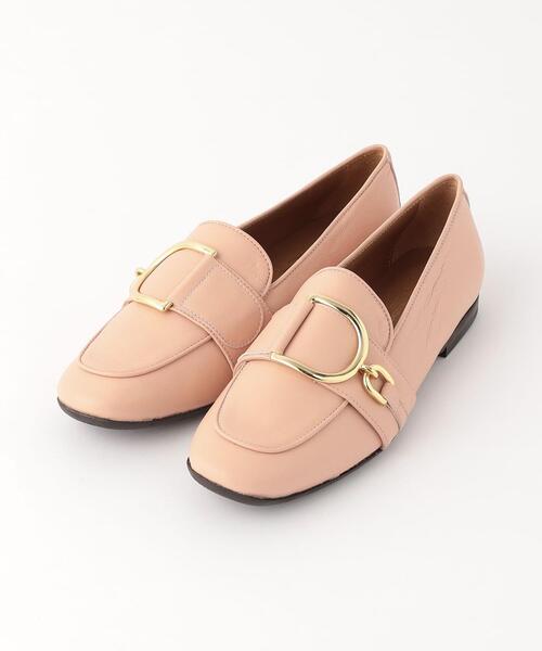 極美品【CORSO ROMA 9】レザー　Dバックル　ローファー　38 CORSO ROMA，9（コルソローマ）の「＜CORSO ROMA 9＞レザー D