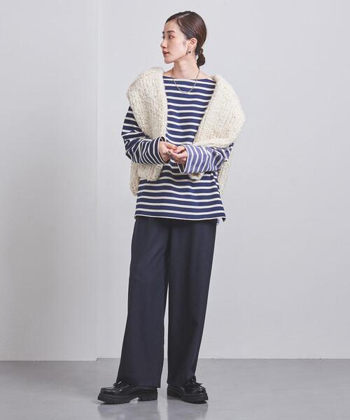 UNITED ARROWS(ユナイテッドアローズ)の「W/PU イージーパンツ(その他パンツ・レディース・オフホワイト/モカ/コバルトブルー/ネイビー・36/38)」の13枚目の写真