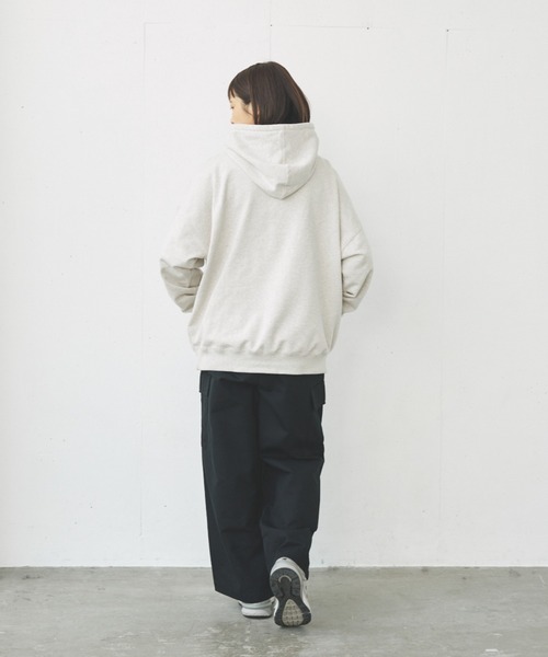 flaner(フラネ)の「Loose military cargo pants/ルーズミリタリーカーゴパンツ(カーゴパンツ・レディース・ブラック/カーキ・SMALL/MEDIUM/LARGE)」の14枚目の写真