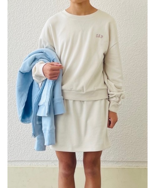 GAP ロゴスウェットシャツ&ロゴマシキスカート GAP｜GAPロゴ スウェットスカート (キッズ) | Rakuten Fashion