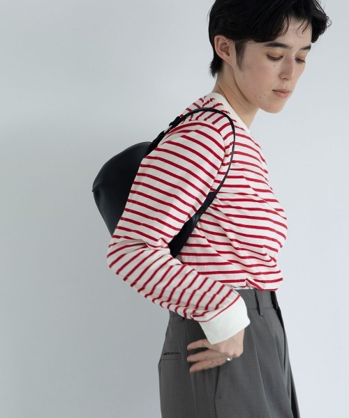 marjour(マージュール)の「MINIMAL SHOULDER BAG(ショルダーバッグ・レディース・オフホワイト/ブラック/オレンジ/グリーン・FREE)」の11枚目の写真