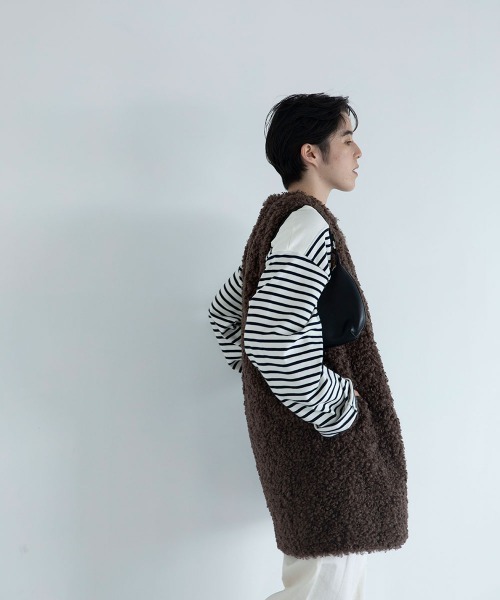 marjour(マージュール)の「MINIMAL SHOULDER BAG(ショルダーバッグ・レディース・オフホワイト/ブラック/オレンジ/グリーン・FREE)」の14枚目の写真