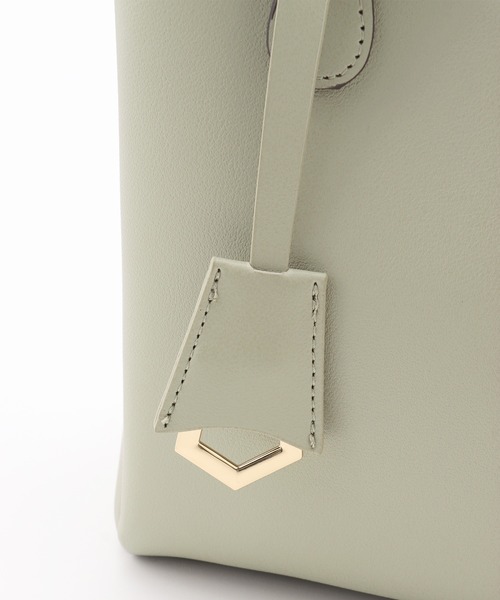 Honeys(ハニーズ)の「軽量両あおりハンドBag(ハンドバッグ・レディース・ライトカーキ/ブラック/スモークピンク/ライトベージュ/アイボリー/グレー・FREE)」の18枚目の写真