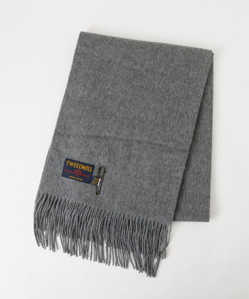 qualite(カリテ)の「【TWEEDMILL】大判ストール(ストール/ショール・レディース・グレー/ネイビー/ダークベージュ/ブラック・フリー)」の9枚目の写真