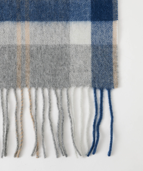 qualite(カリテ)の「【TWEEDMILL】大判ストール(ストール/ショール・レディース・グレー/ネイビー/ダークベージュ/ブラック・フリー)」の15枚目の写真