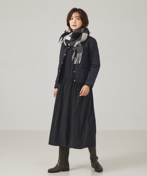 qualite(カリテ)の「【TWEEDMILL】大判ストール(ストール/ショール・レディース・グレー/ネイビー/ダークベージュ/ブラック・フリー)」の20枚目の写真