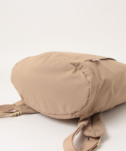 Legato Largo（レガートラルゴ）の「Legato Largo / レガートラルゴ / 撥水コットン調ポリ　トート型リュック / LT-F2053Z（バックパック/リュック・レディース・グレイッシュベージュ/グリーン系その他/ライトグレー/ブラウン/ブラック・ONESIZE）」の7枚目の写真