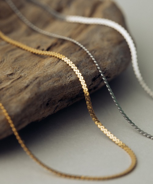 VATSURICA(バツリカ)の「〈VATSURICA〉silver925 / 金属アレルギー対応 / シンプルチェーンネックレス1(ネックレス・レディース・シルバー/ゴールド・FREE)」の4枚目の写真