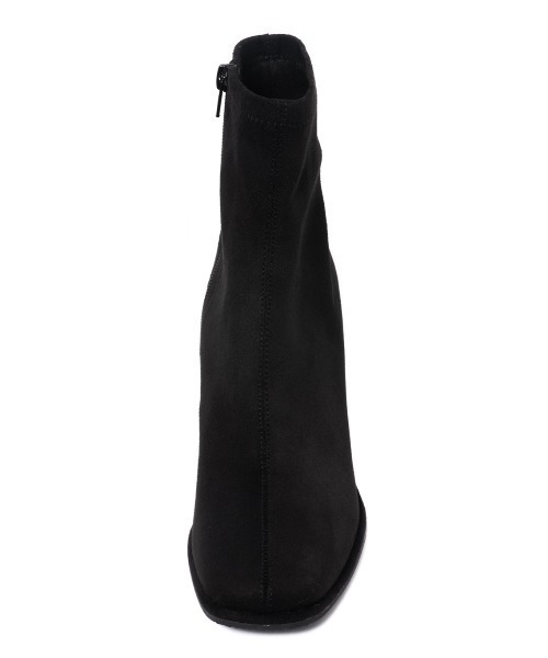 REZOY（リゾイ）の「22AW新作】【REZOY】ピースソールスクエアトゥショートブーツ（ブーツ・レディース・ブラック系その他/ブラック/アイボリー・S/M/L）」の5枚目の写真