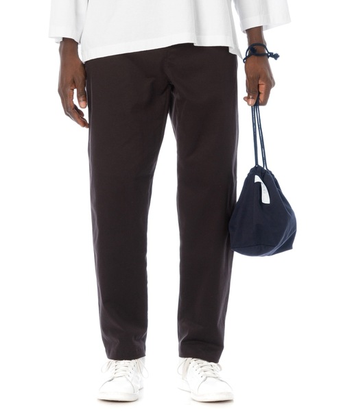 DAILY STANDARD by SANDINISTA（デイリースタンダードバイサンディニスタ）の「Chino Drawstring Bag / チノ巾着（ハンドバッグ・メンズ・ベージュ系その他/ブラック/ネイビー/チャコール・FREE）」の19枚目の写真