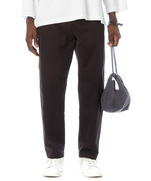 DAILY STANDARD by SANDINISTA（デイリースタンダードバイサンディニスタ）の「Chino Drawstring Bag / チノ巾着（ハンドバッグ・メンズ・ベージュ系その他/ブラック/ネイビー/チャコール・FREE）」の20枚目の写真