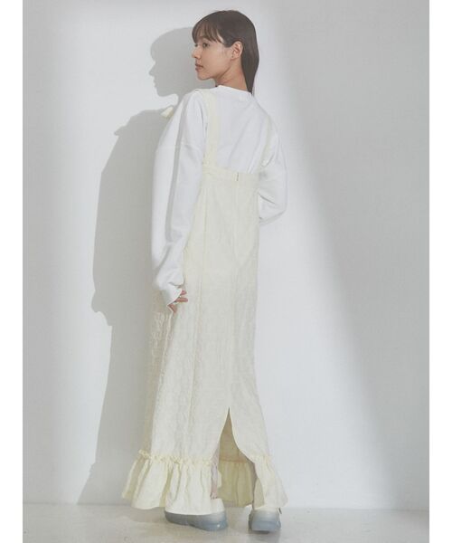 merry jenny（メリージェニー）の「リボンリボンスカート（スカート・レディース・イエロー/アイボリー/ブラック・FREE）」の9枚目の写真