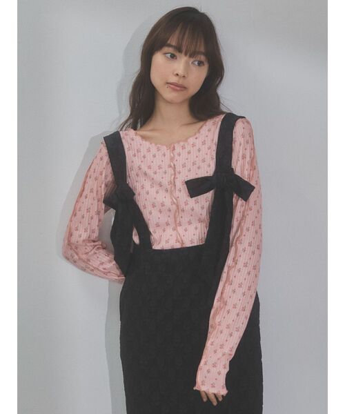 merry jenny（メリージェニー）の「リボンリボンスカート（スカート・レディース・イエロー/アイボリー/ブラック・FREE）」の15枚目の写真