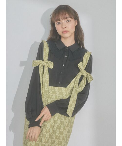 merry jenny（メリージェニー）の「リボンリボンスカート（スカート・レディース・イエロー/アイボリー/ブラック・FREE）」の20枚目の写真